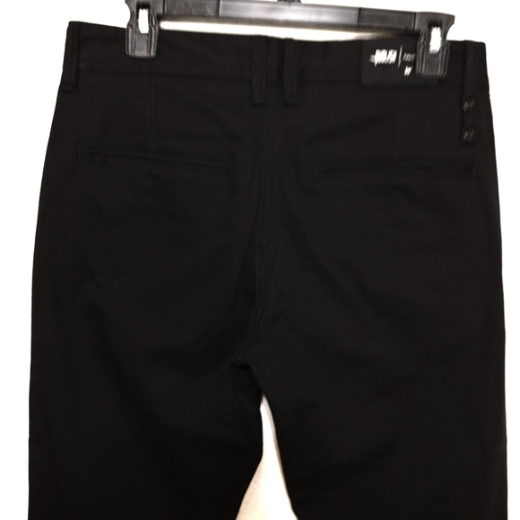 Publish Black Cargo Streetwear Athleisure Utilitarian Denim Jogger Pant Size 30 - Picture 6 of 11